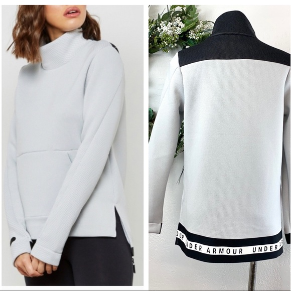 Under Armour Sweaters - NWT Under Armour Mock Neck Pull Over Size M